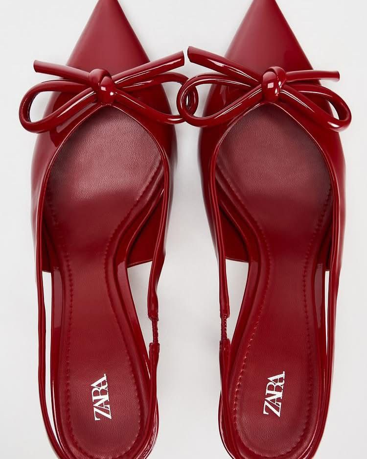 Zara Tie Heel