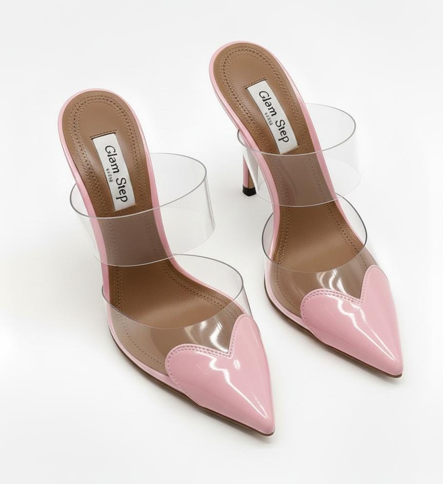 Begum Baby Pink Heels