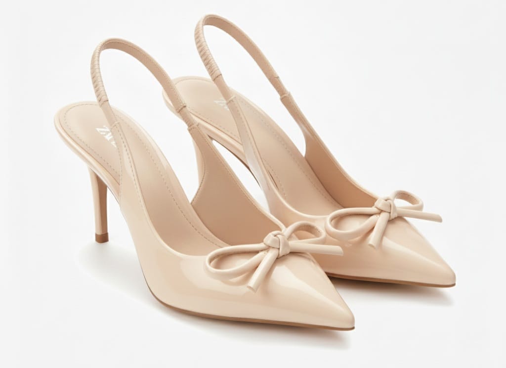 Zara Cream Heel