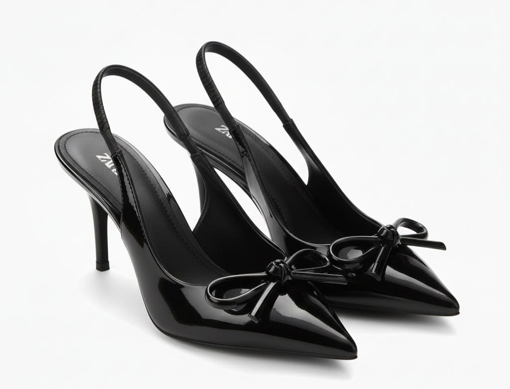 Zara Black Heel