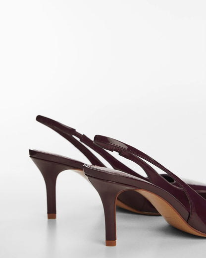 Mango Heel - Burgundy
