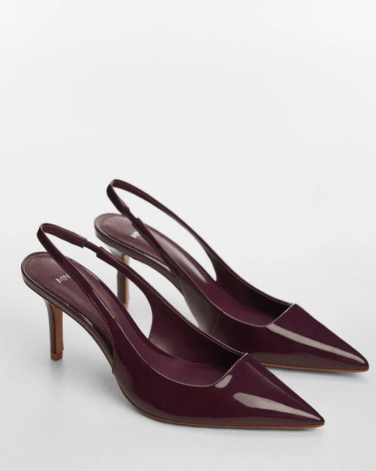 Mango Heel - Burgundy