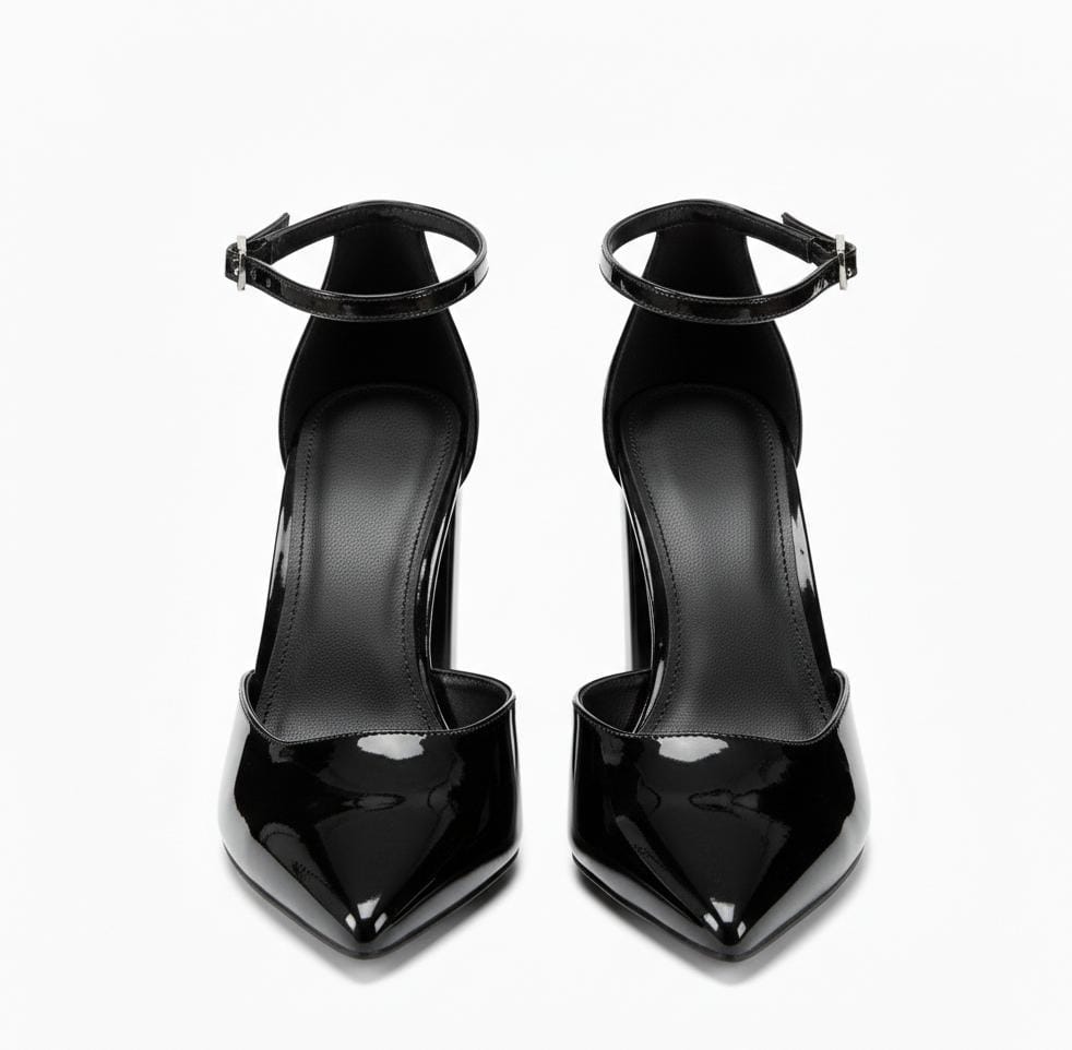 Sophia Black Block Heel